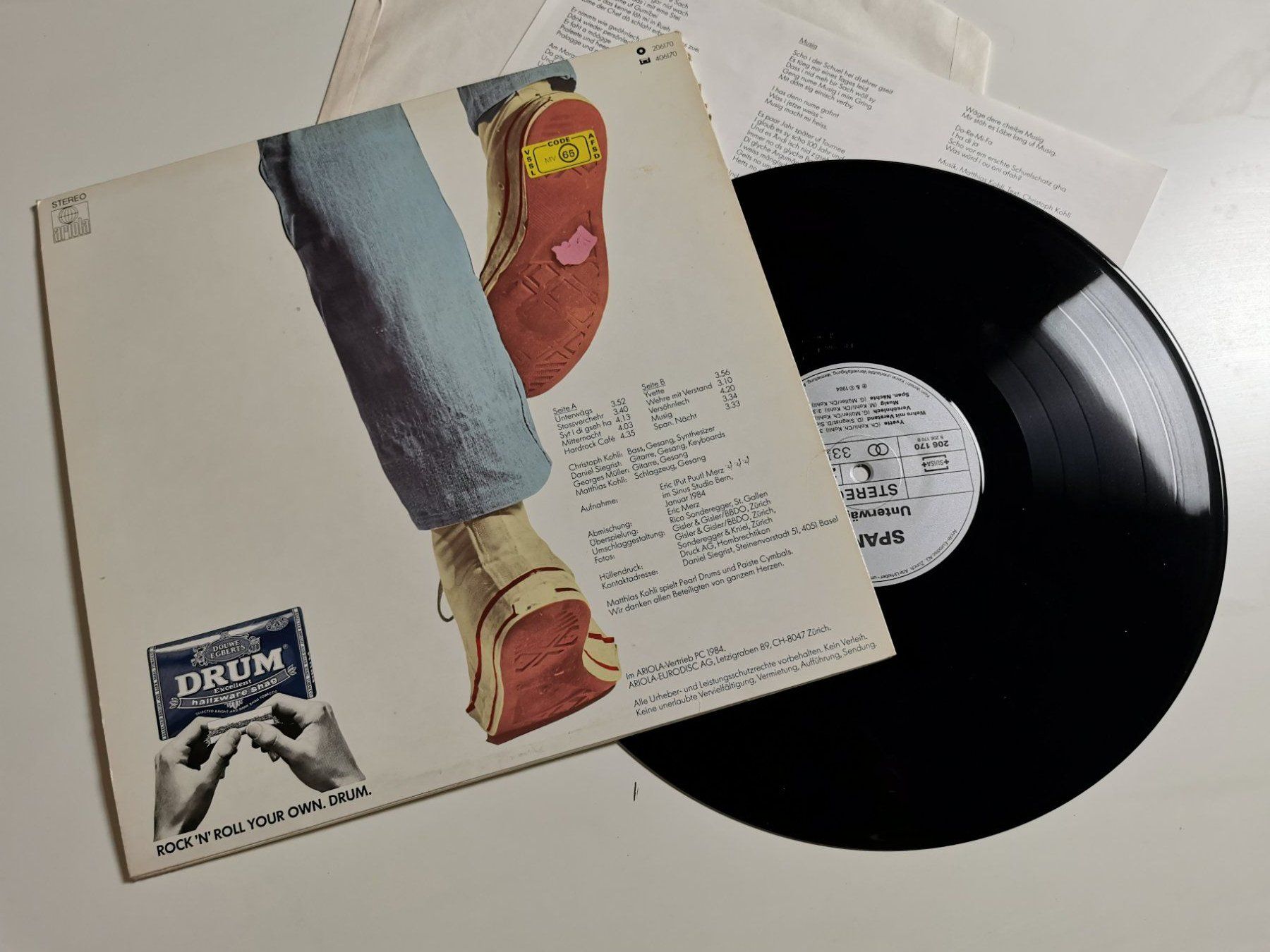 Dischi in vinile: SPAN - UNTERWÄGS – Usato da Grafenried venduto da House-of-Oldies 1