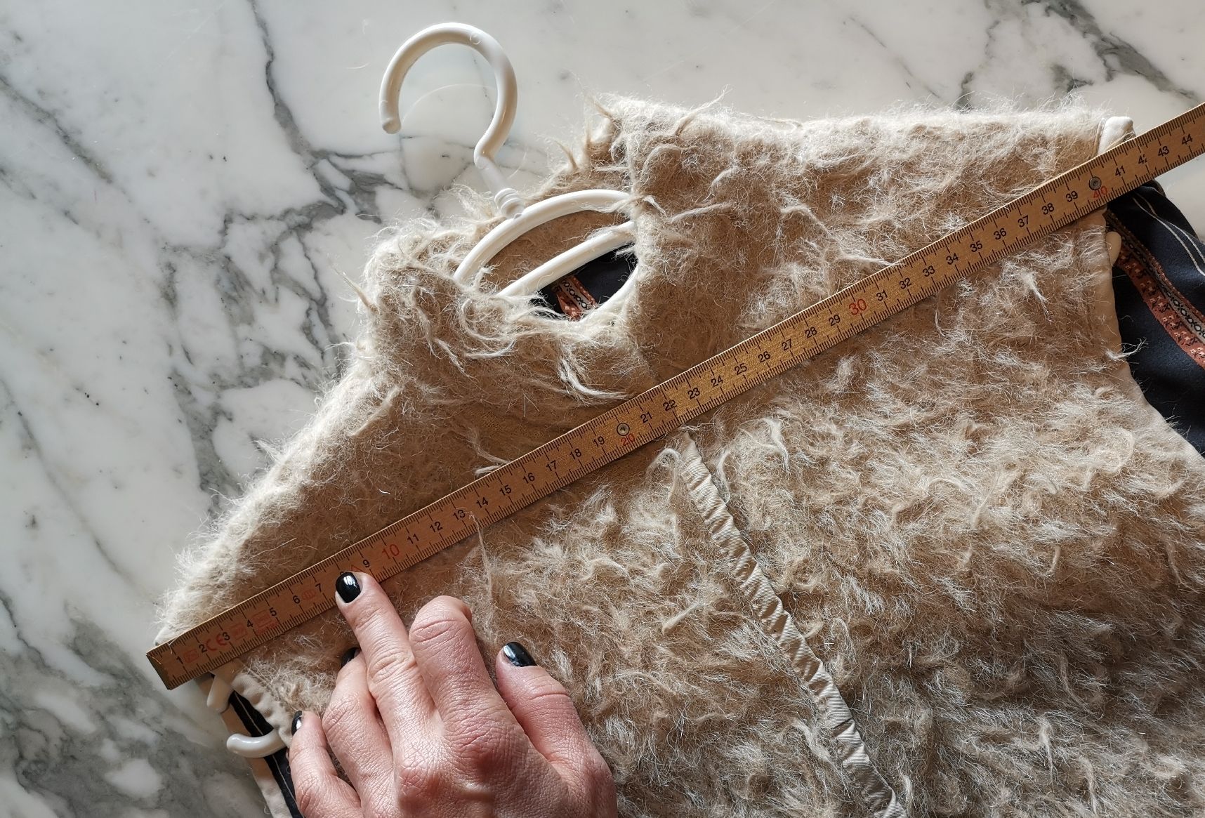 Gilet & Giacche senza maniche: Super kid Mohair Weste, beige – Usato da Uerikon venduto da pink_flamingo 4