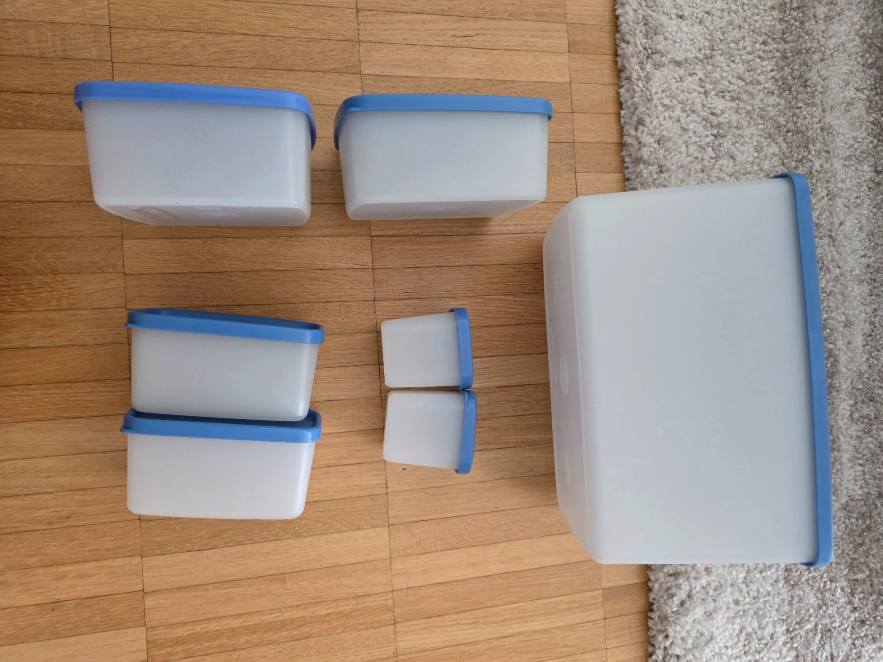 Tupperware Recipients et similaires: Tupperware Gefrierbehälter 7er Set  Top! – D'occasion à Laufenburg par may_r2st 3