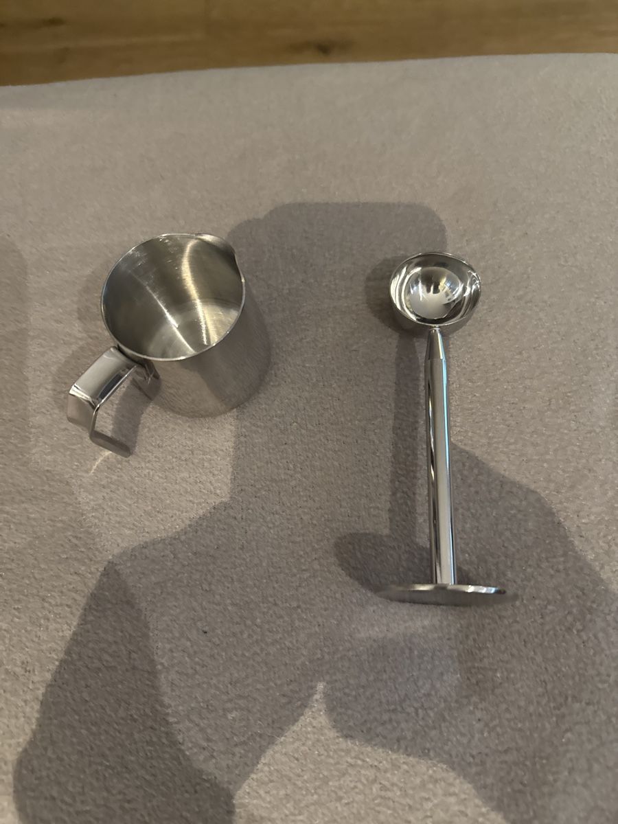 Elettrodomestici da cucina: Cilio: Latte Macchiato Kännchen + Espressodrücker Set – Nuovo e nell'imballaggio originale da Therwil venduto da Schneefra1 2