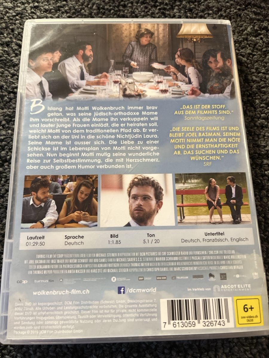 Tous les DVDs: Wolkenbruch DVD(21746) – D'occasion à Ruswil par jan_bxl5 1