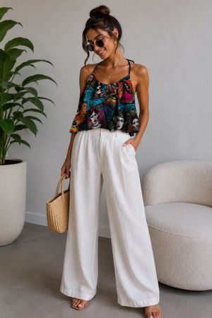 Crop top Frida Kahlo Beto Kenner