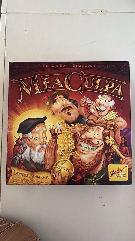 Spiele: Brettspiel - Mea Culpa – Gebraucht aus Muri AG von Dani282648