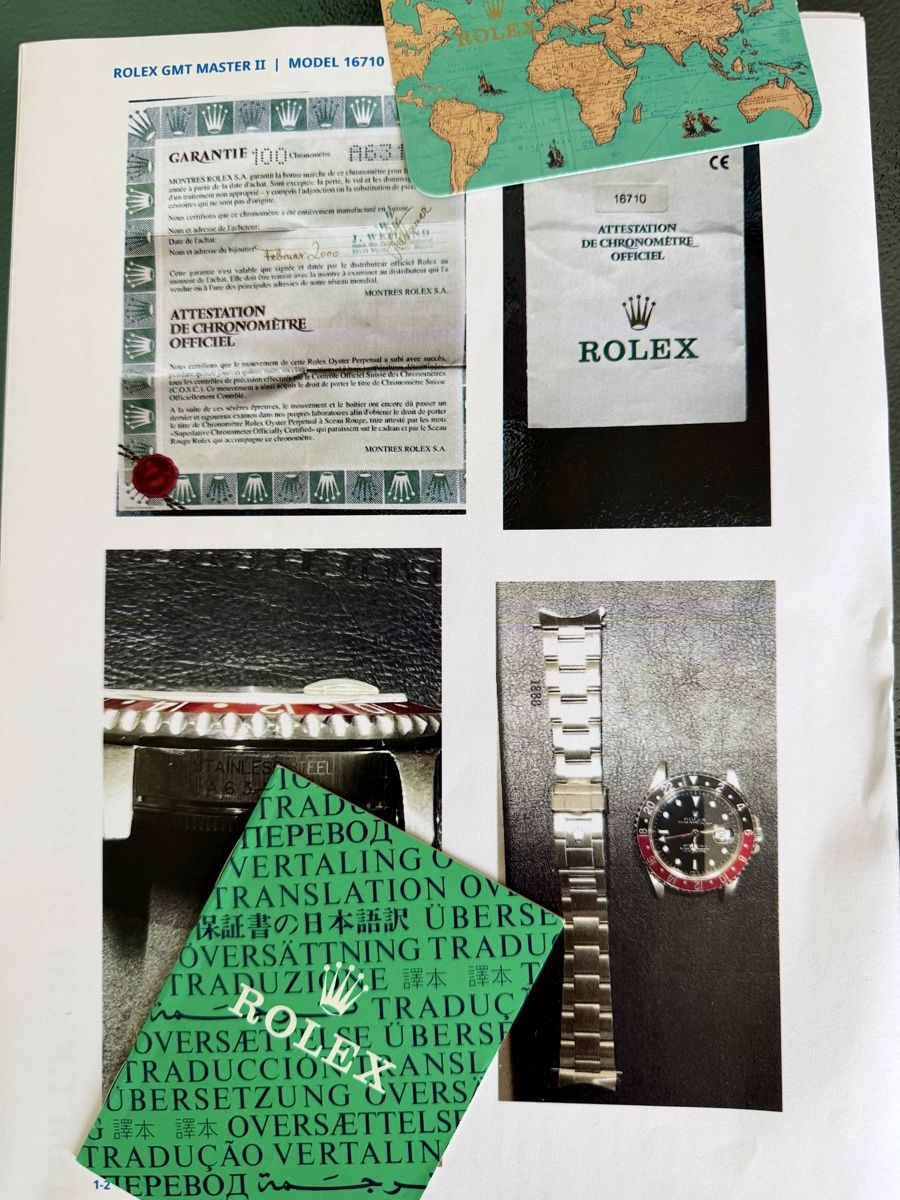Rolex Uhren: Rolex GMT Master 16710 / Swiss Only Dial – Gebraucht aus Nürensdorf von Swalbard 2