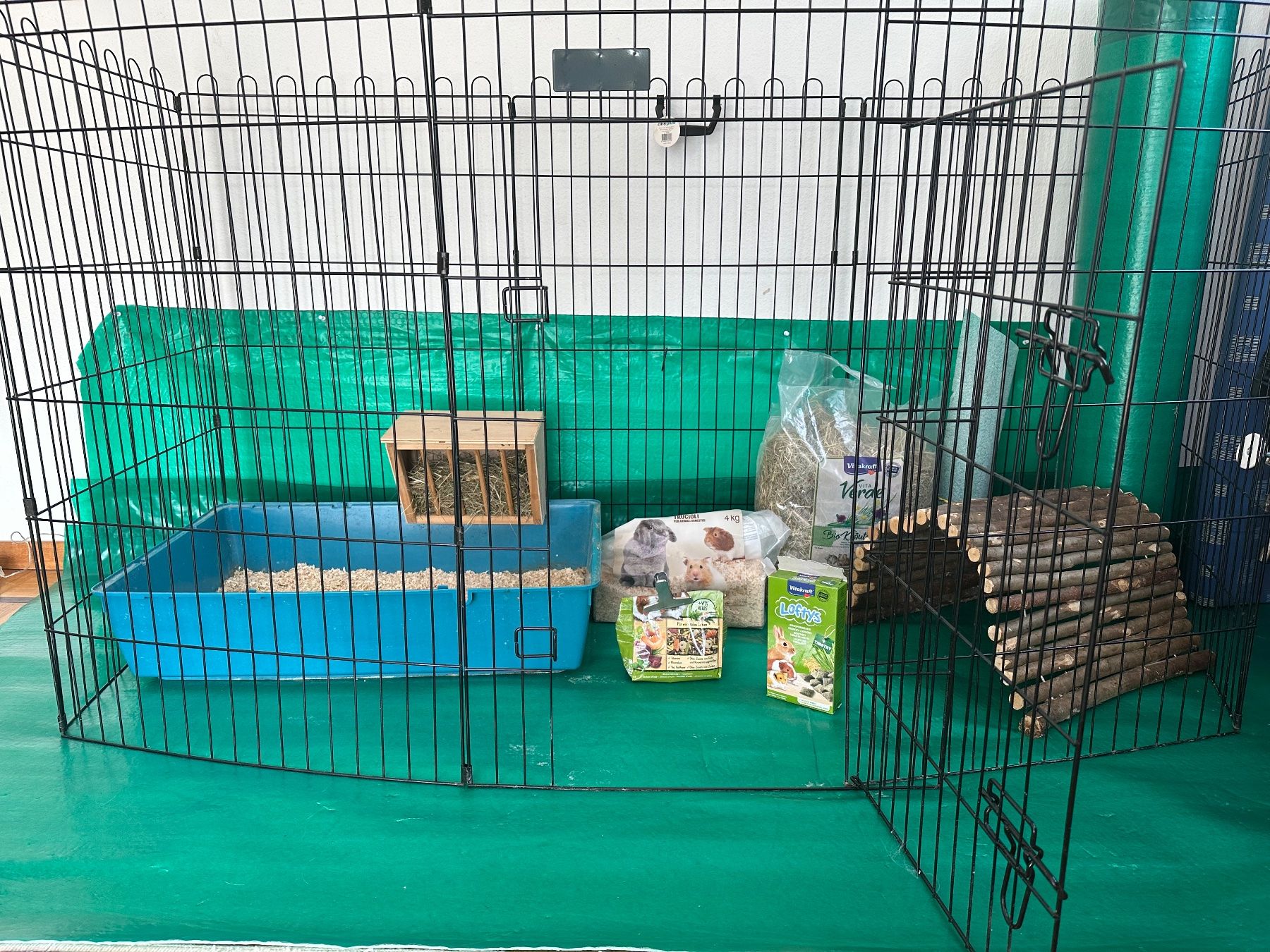 Käfige, Transport & Sicherheit: Enclos + accessoires pour Lapin ou chiots – Gebraucht aus La Tour-de-Peilz von fredy039 5