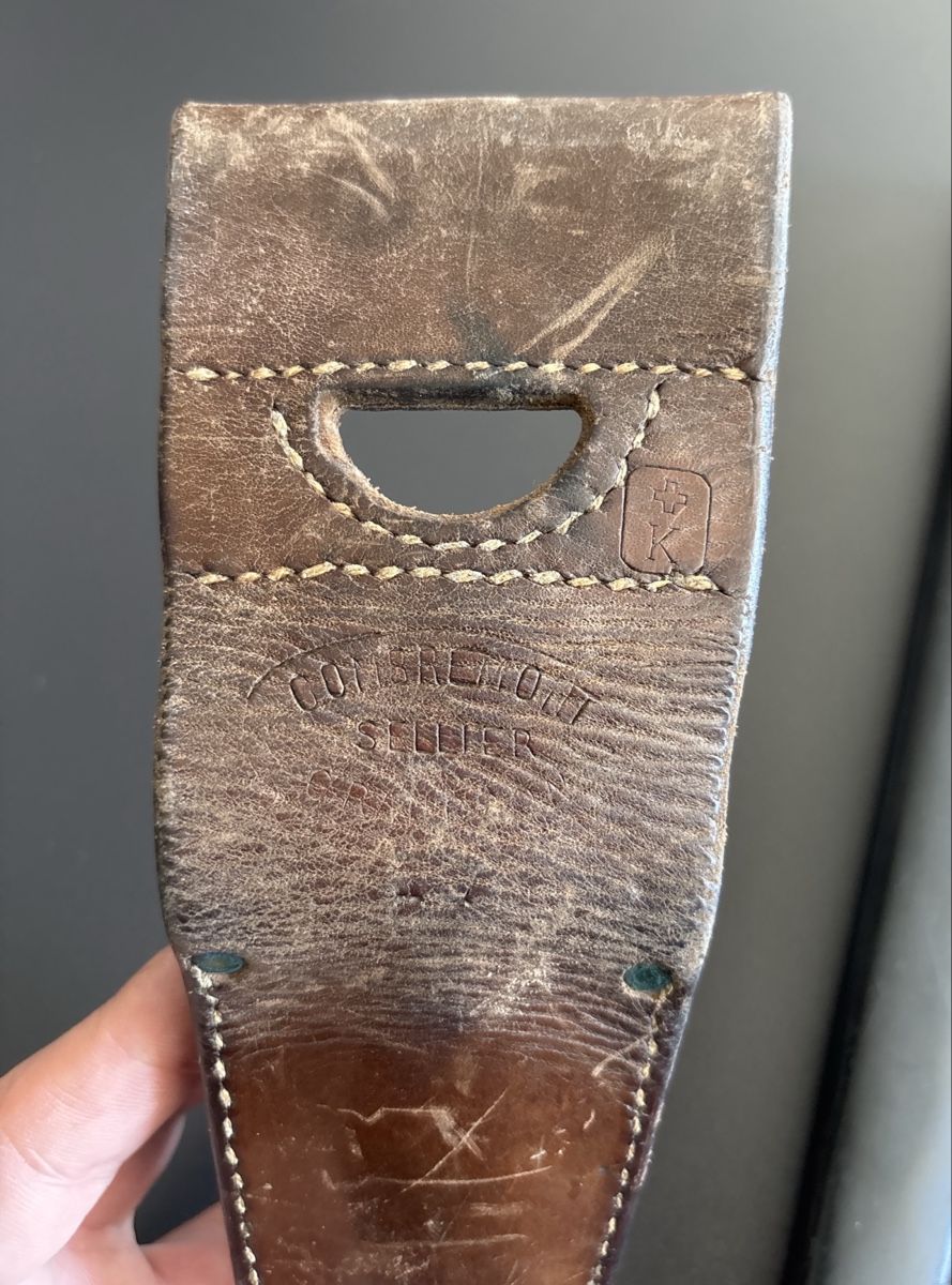Schweizer Armee Armi bianche: Baïonnette suisse modèle 1918 Schmidt-Rubin – Usato da Chermignon-Bas venduto da NicoCart 3
