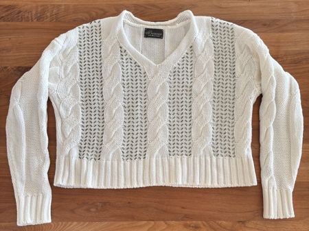 Kuschelig weicher Pulli "Princess goes Hollywood", weiss