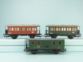 Kleinbahn H0 3 Personenwagen