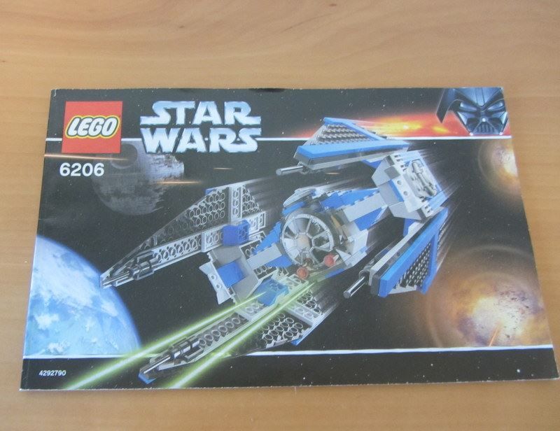 LEGO Star Wars 6206 " TIE Interceptor " 2