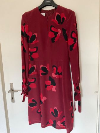 AKRIS Punto Seiden Kleid Gr 34 NEU Kaufetikette NP 1‘190