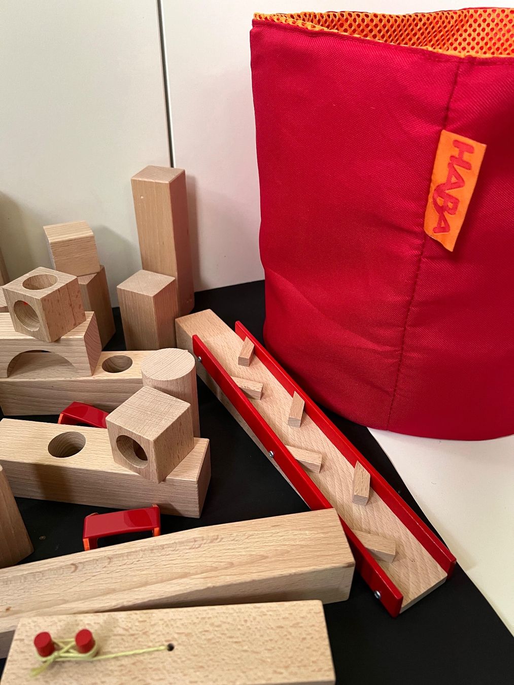 Articoli in legno: HABA Kugelbahn, Holzkugelbahn – Usato da Luzern venduto da Feliz 2