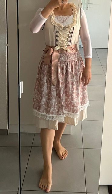 Costumi: Dirndlbluse Gr S 36/38 – Nuovo e nell'imballaggio originale da Neerach venduto da romiping 7