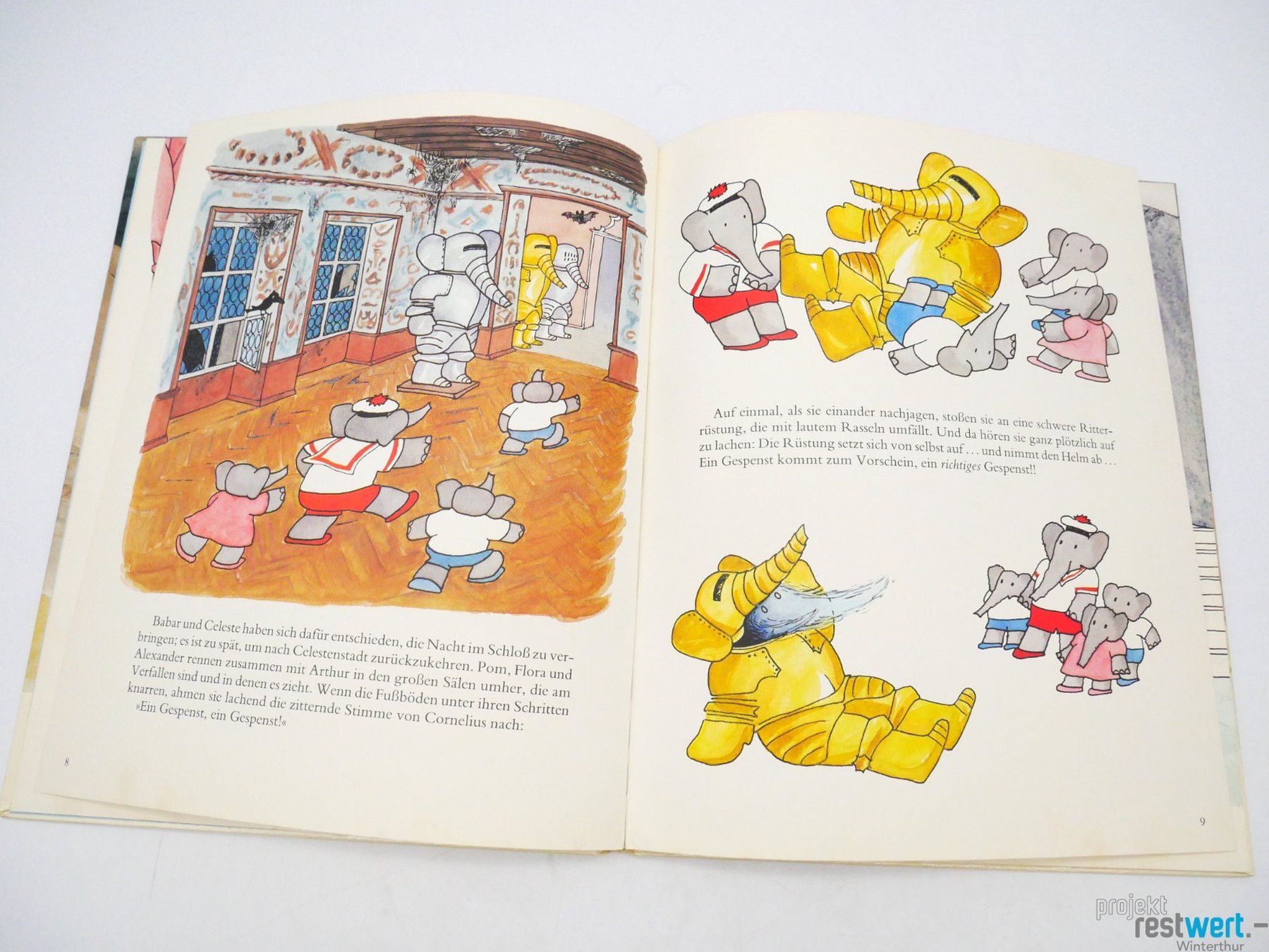Bücher: Babar und das Gespenst - Kinderbuch Klassiker – Gebraucht aus Winterthur von Restwert_Winterthur 1