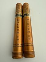 Schöne Aluminium Röhren Zigarren Perdomo Magnum 50 2 Stk NEU