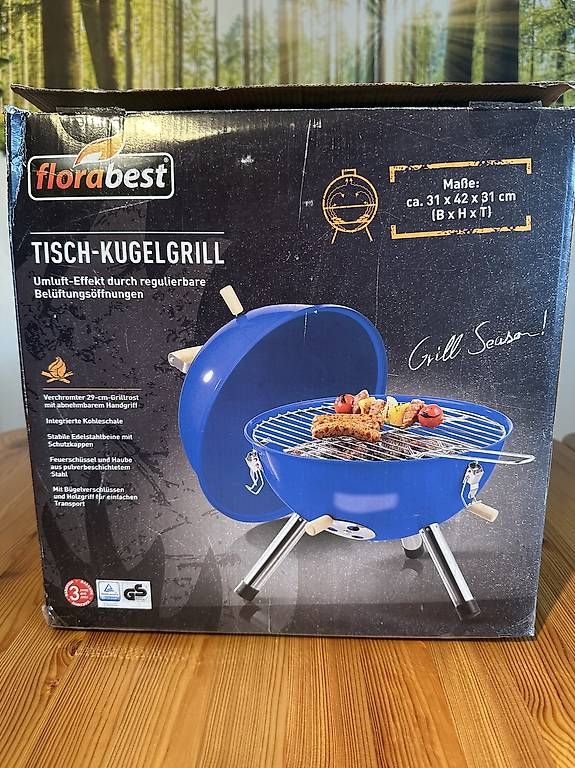 Griglie: Tisch Kugelgrill – Nuovo e nell'imballaggio originale da Rebstein venduto da Svnb03