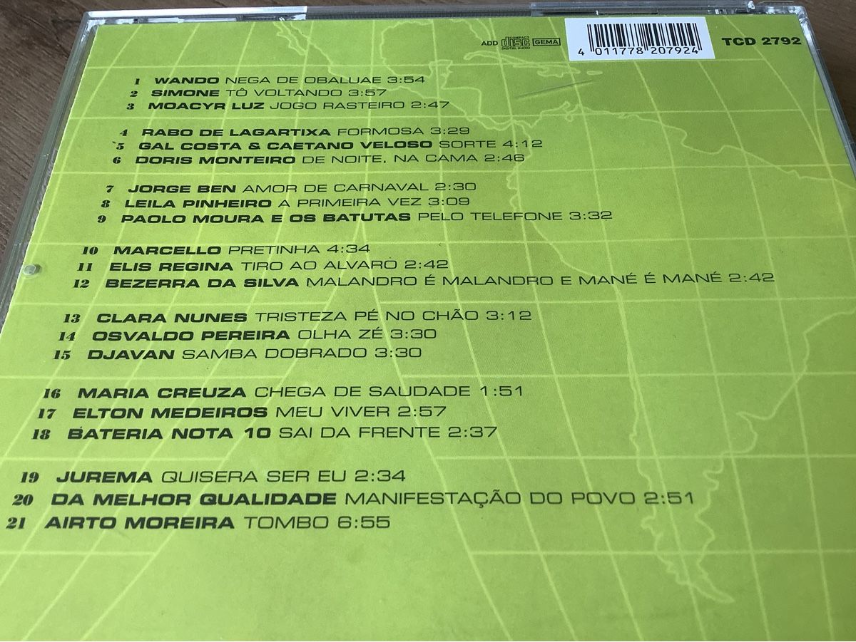 CD: 100% SAMBA DO BRASIL – Usato da herzogenbuchsee venduto da HIFIANER 1
