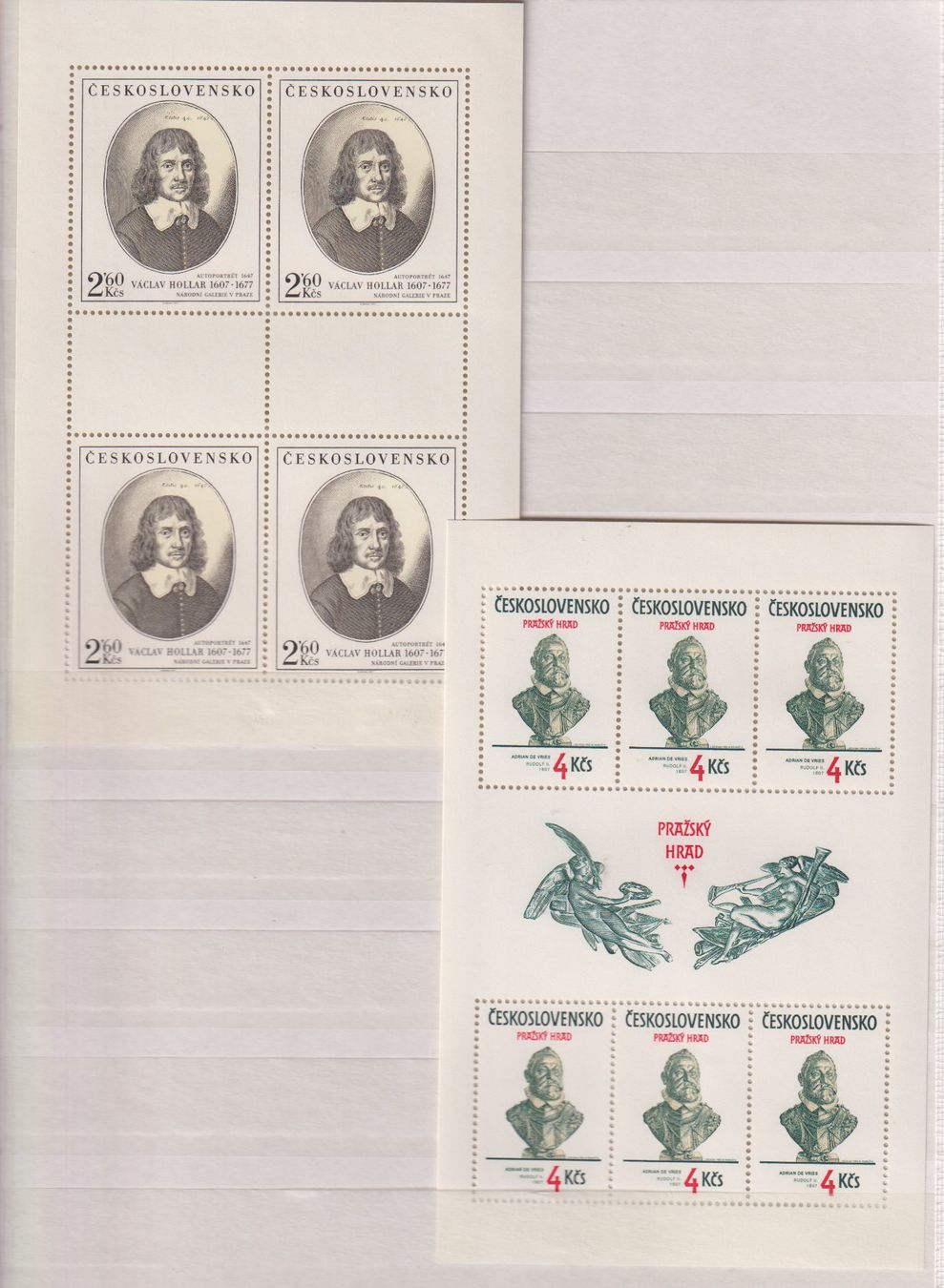 Tutti i francobolli: 2 Kleinbogen . CSSR. Postfrisch. (6/1) – Nuovo (secondo la descrizione) da Koblenz venduto da Boerse6