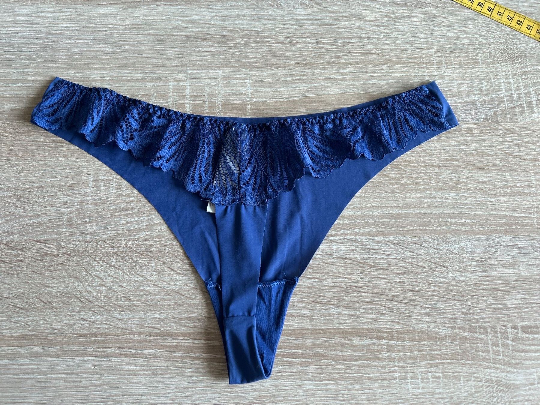 Triumph Sonstige Unterwäsche: Pretty Micro String /Tanga blau von Triumph Gr. M – Gebraucht aus Brunnen von Nala2929 4