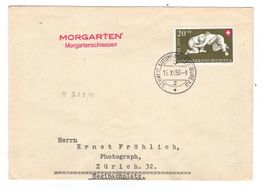 Brief: AUTOMOBILPOST-BUREAU mit PP Nr.48/Morgartenschiessen