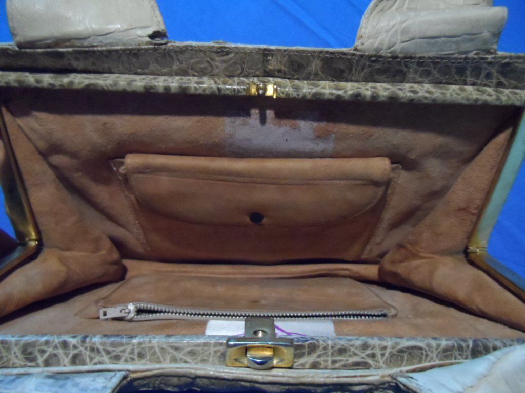 Borse da donna: Einzigartige Krokodilleder Handtasche – Usato da Zürich venduto da Putsch92 4