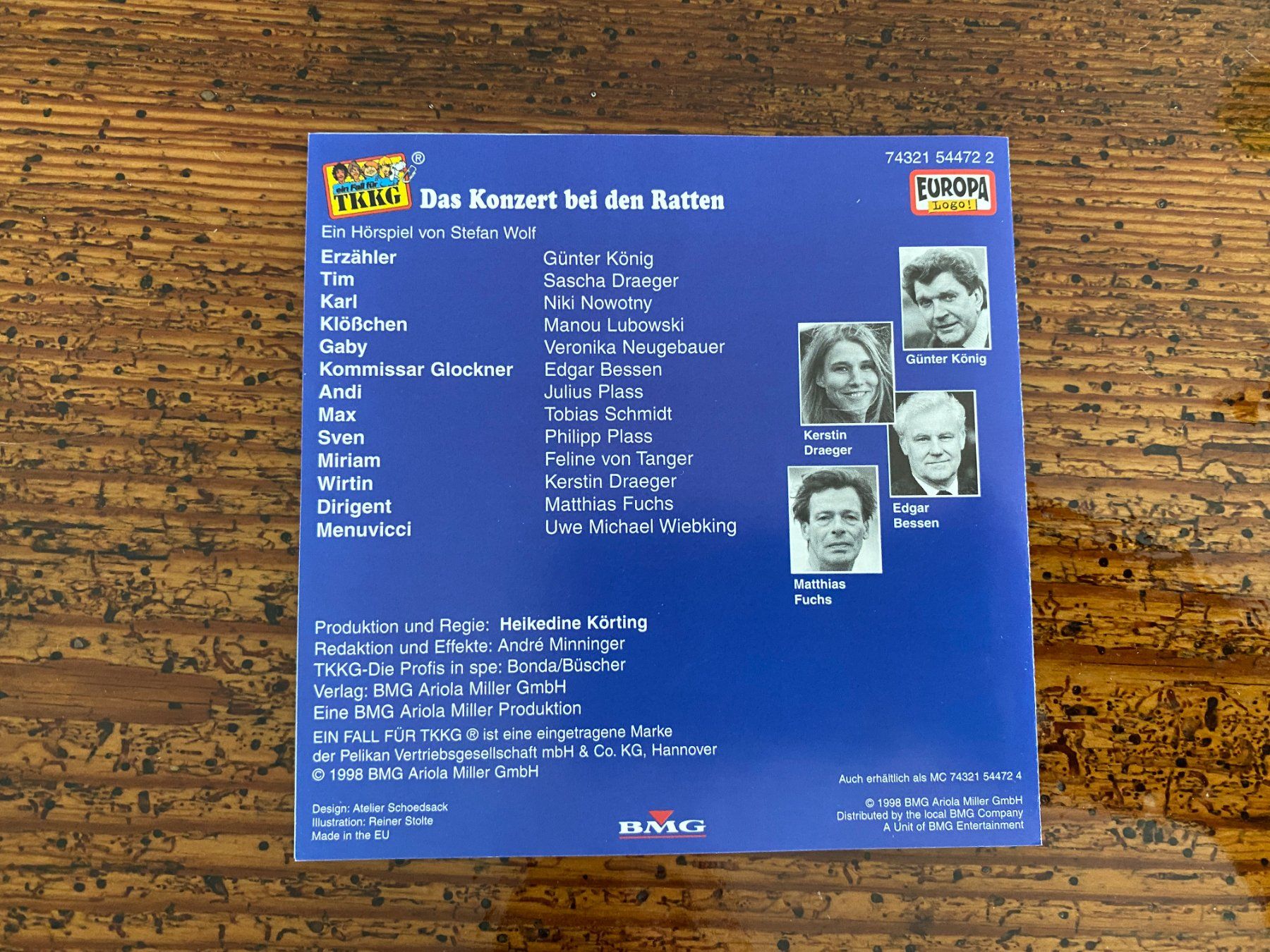 CDs: TKKG - 108 - Das Konzert bei den Ratten – Gebraucht aus Teufen AR von trueblue84 1