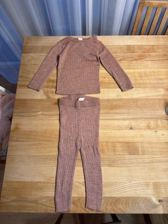 Thermo Kinder-Winterwäsche, Wolle  Gr. 86, warm & hochwertig