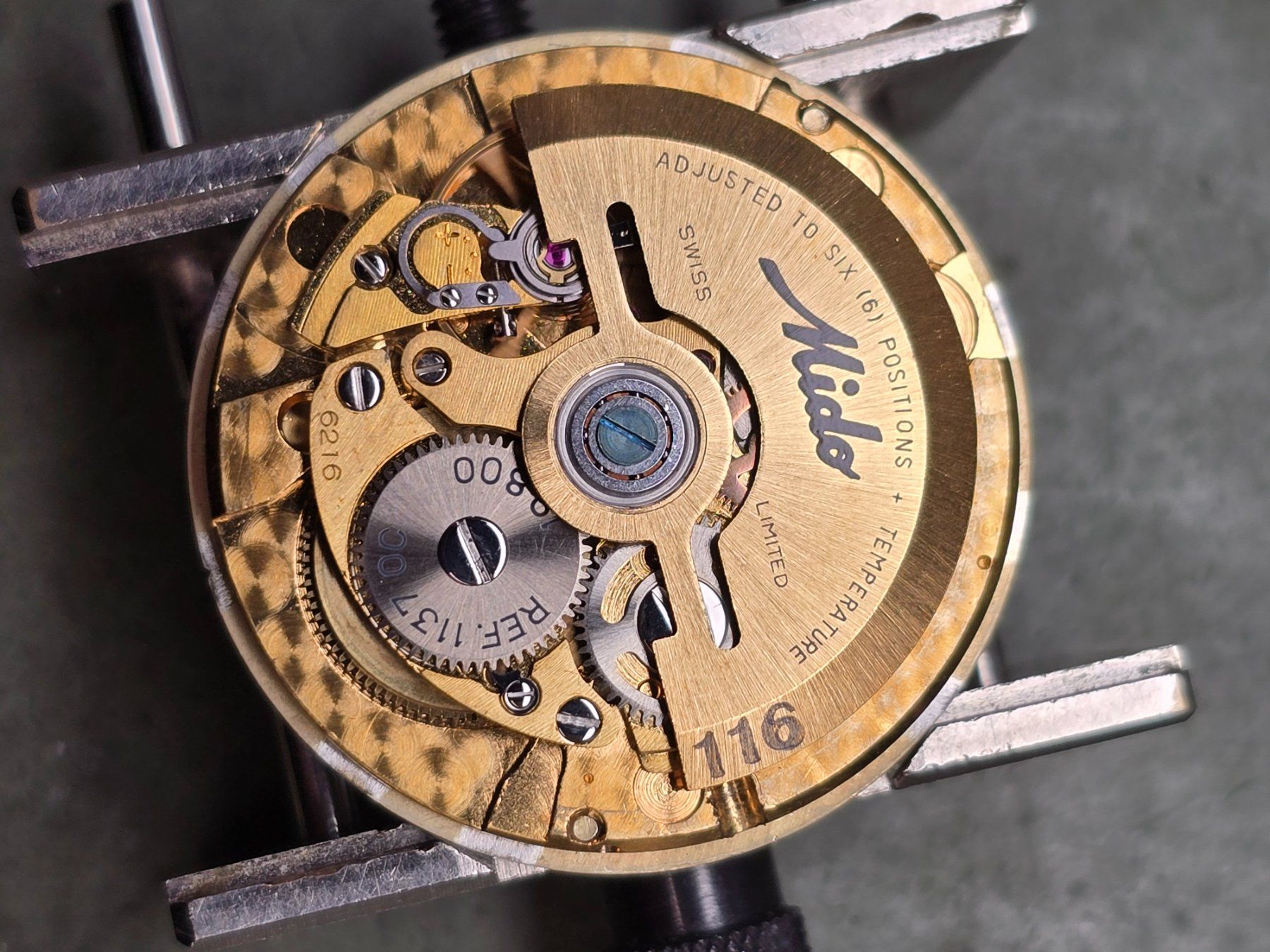 Mido Orologi: Mouvement Mido 1137 OC – Difettoso da Tramelan venduto da Nirdan 5