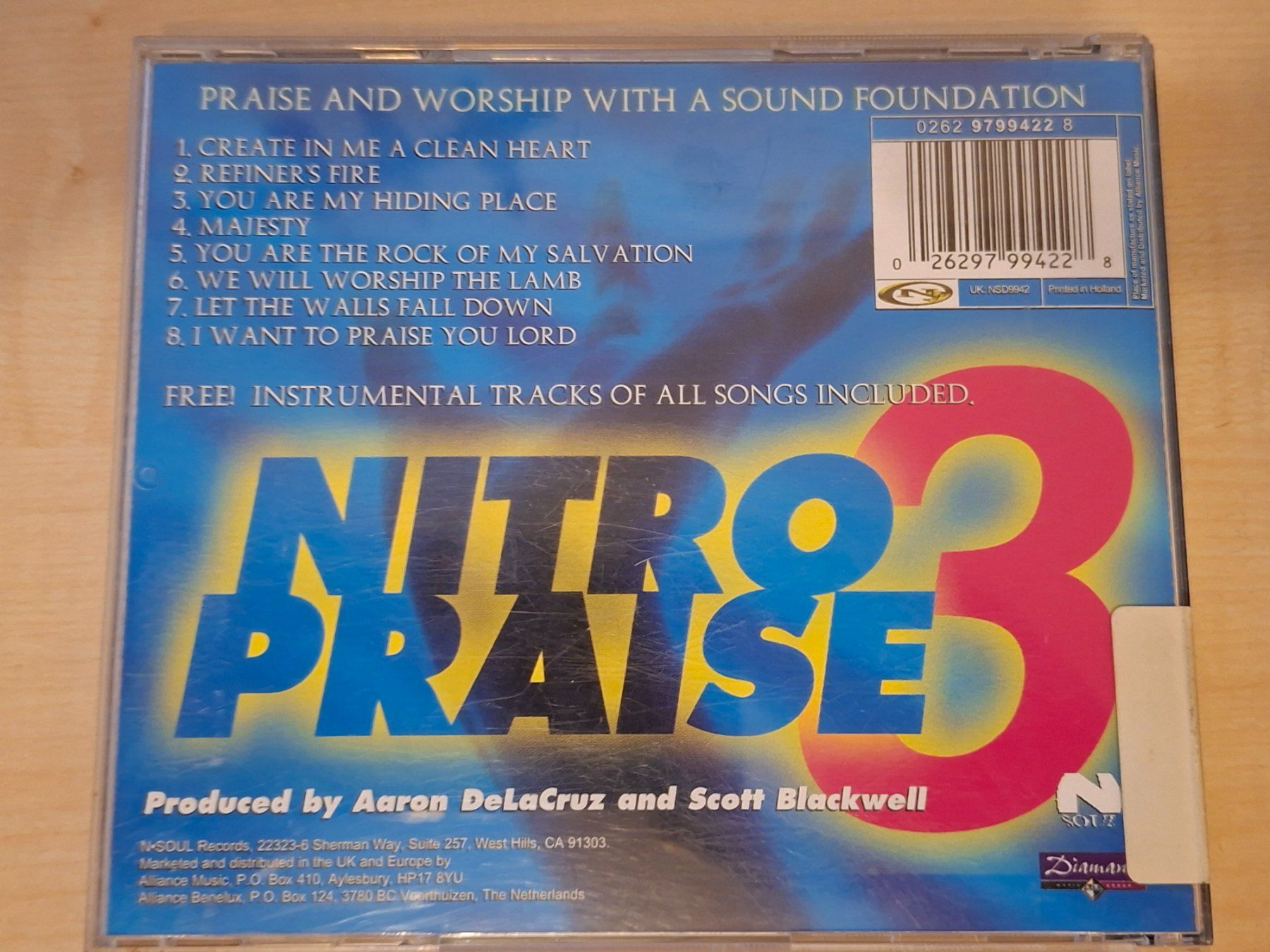 CD: 6x CD's. Techno/Dance praise: Nitro Praise, Scott Blackwell – Usato da Glashütten venduto da Christheswiss 8