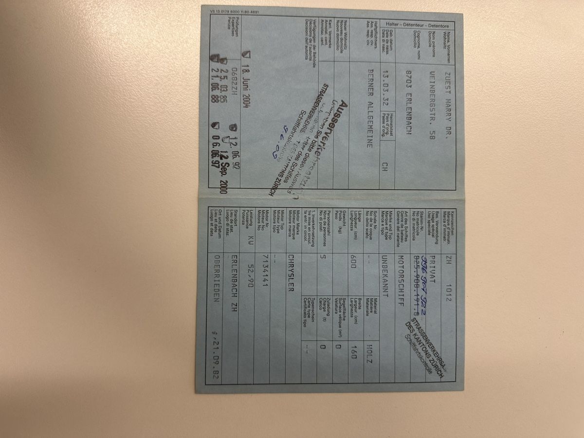 Honda Barche: Motorboot Holz – Usato da Zürich venduto da Wudy0 8