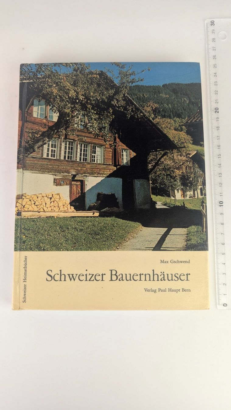 Bücher: Schweizer Heimatbücher: Schweizer Bauernhäuser 1971 – Gebraucht aus Zürich von axolottchen