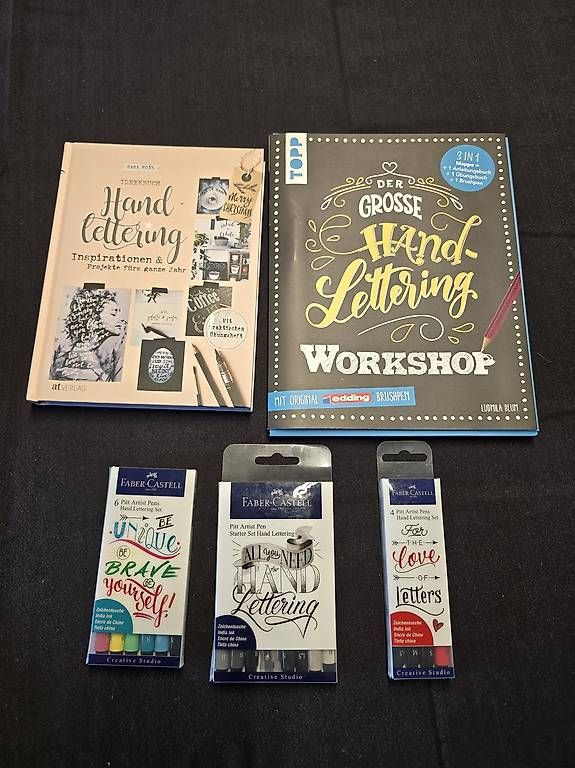Livres: Starterset Hand-Lettering – Neuf avec emballage d'origine à Chur par jon_hd6n