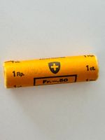 1963 Rolle 1 Rappen Original Verpackung Kat. 100.-