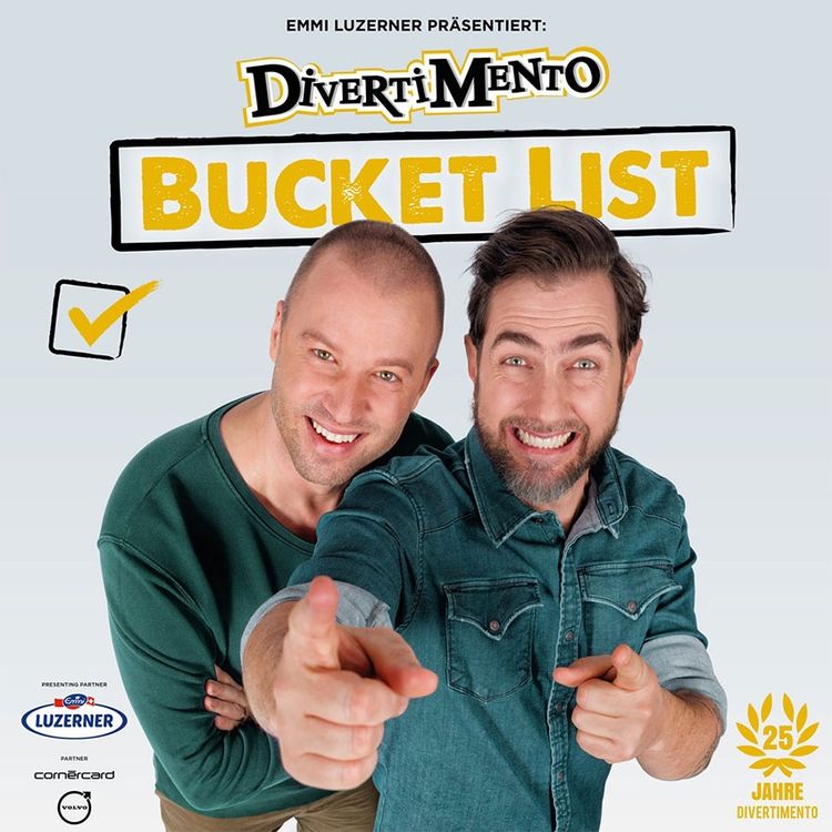 3 Tickets Divertimento Bucket List 14. März 2025, Luzern Kaufen