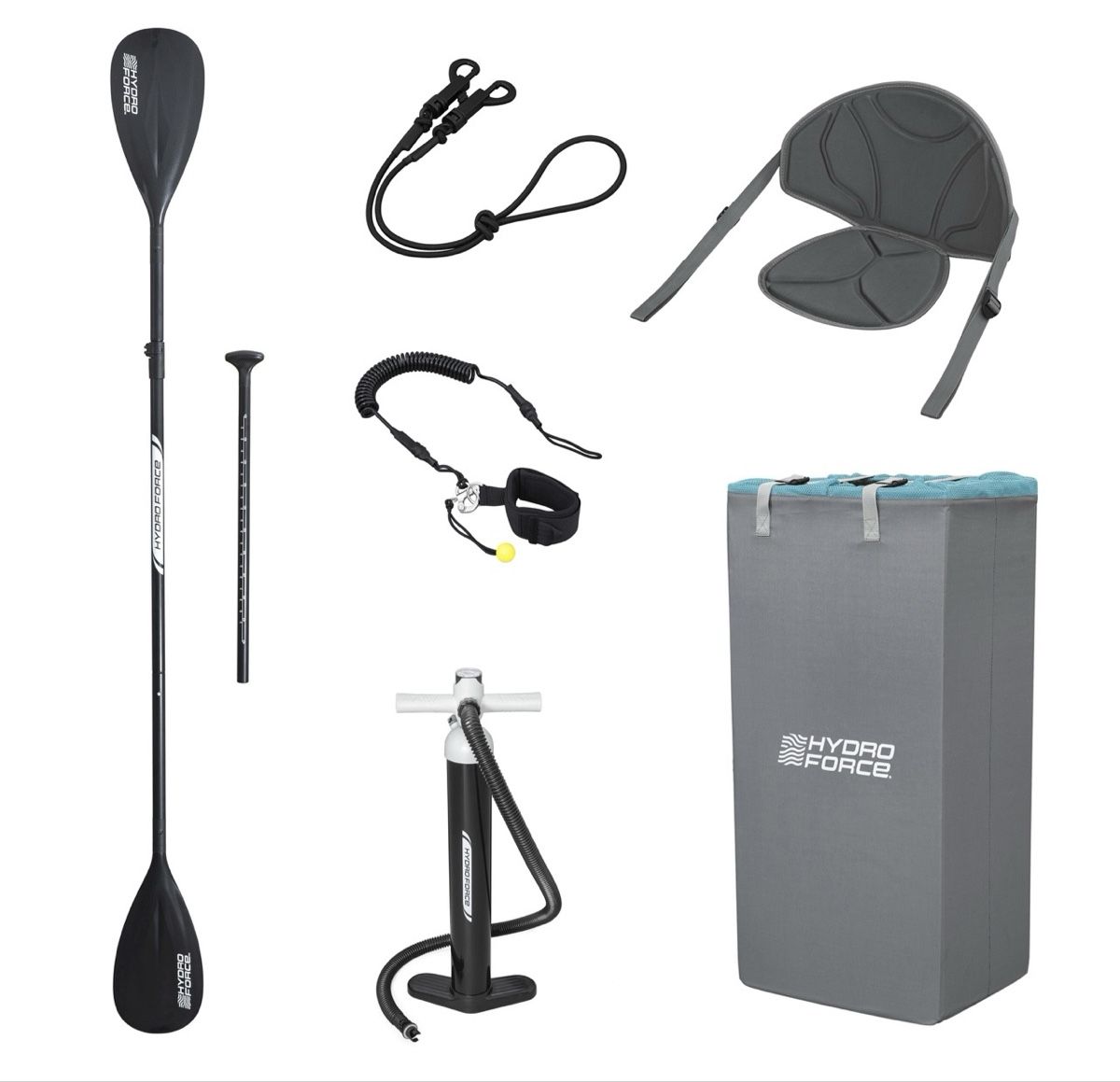 Surfboards & Schwimmbrette: HYDRO-FORCE Allround Paddleboard Set 2-in-1 – Neu (gemäss Beschreibung) aus Kradolf von Sulgi 4