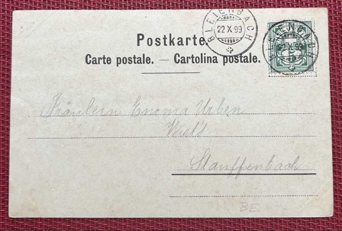 Cartoline postali: Gruss aus Lotzwil Litho  – Usato da Horw venduto da Tellbub 1