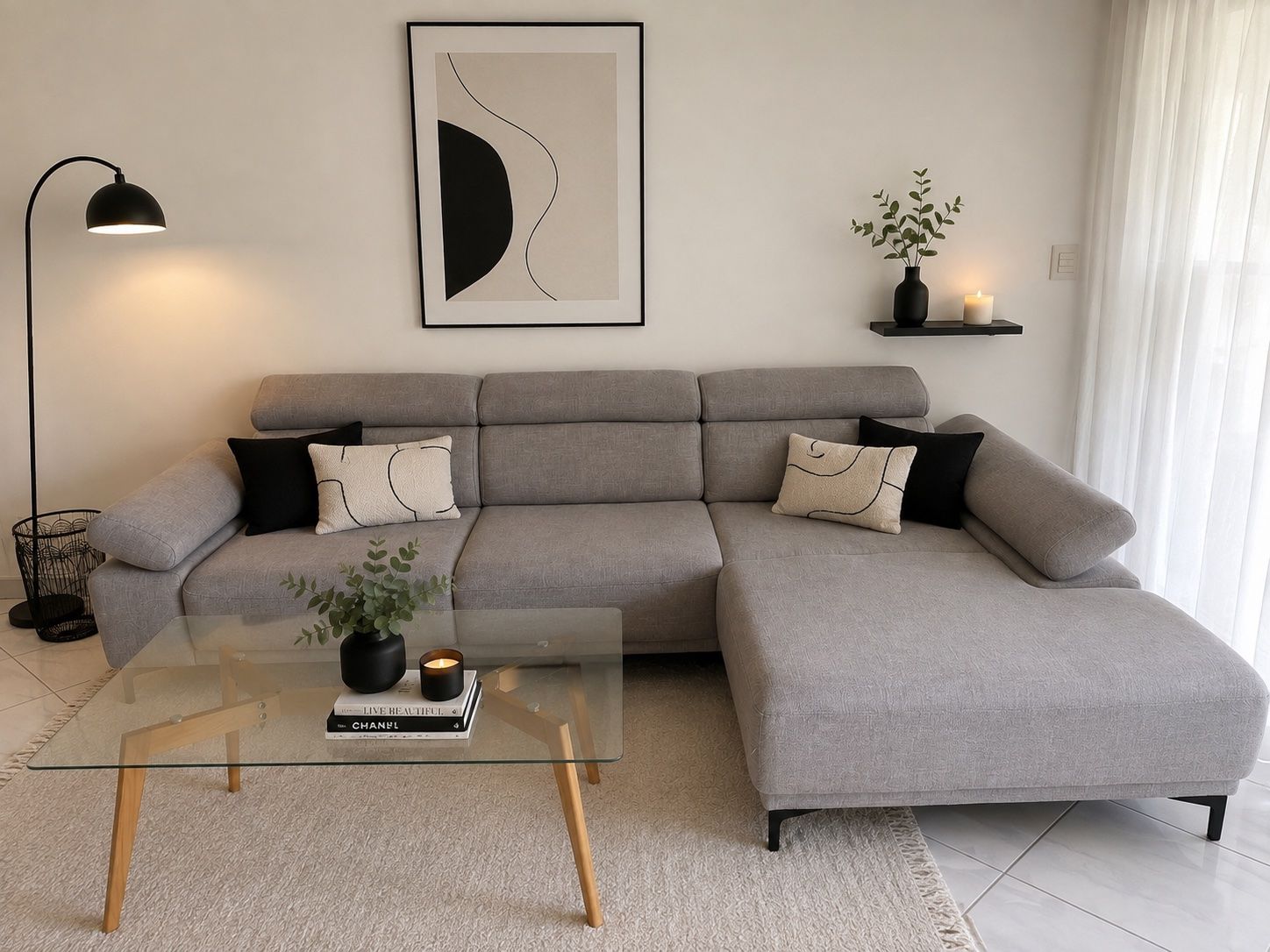 Conforama Divani: Canapé d’angle – Usato da St-Prex venduto da guv_91