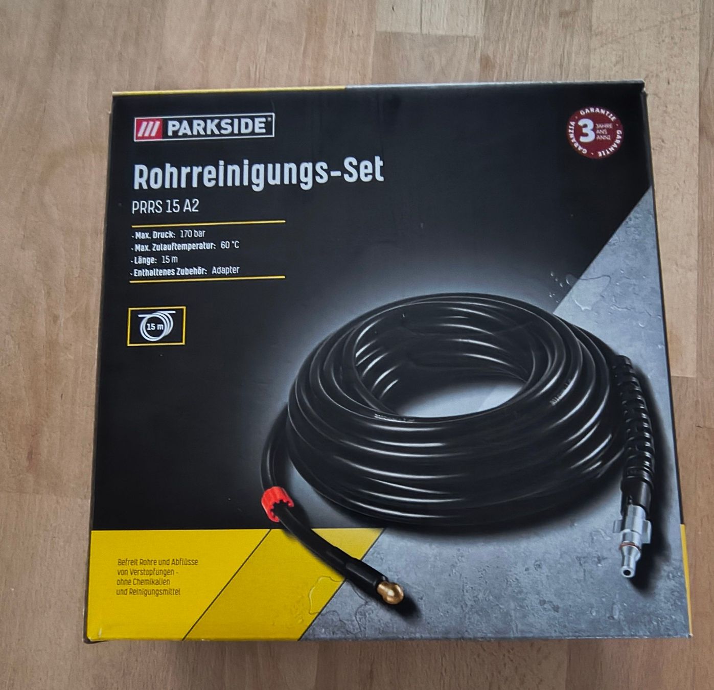 Parkside Idropulitrici ad alta pressione: Rohrreinigungs-Set – Nuovo (secondo la descrizione) da Jona venduto da odloreg 2