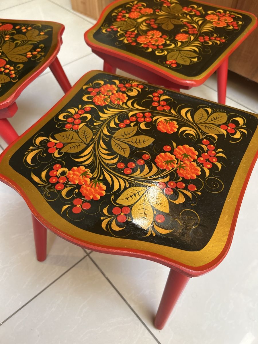 Sgabelli: Set de tabouret Russe – Usato da Vernier venduto da Leandro055 2