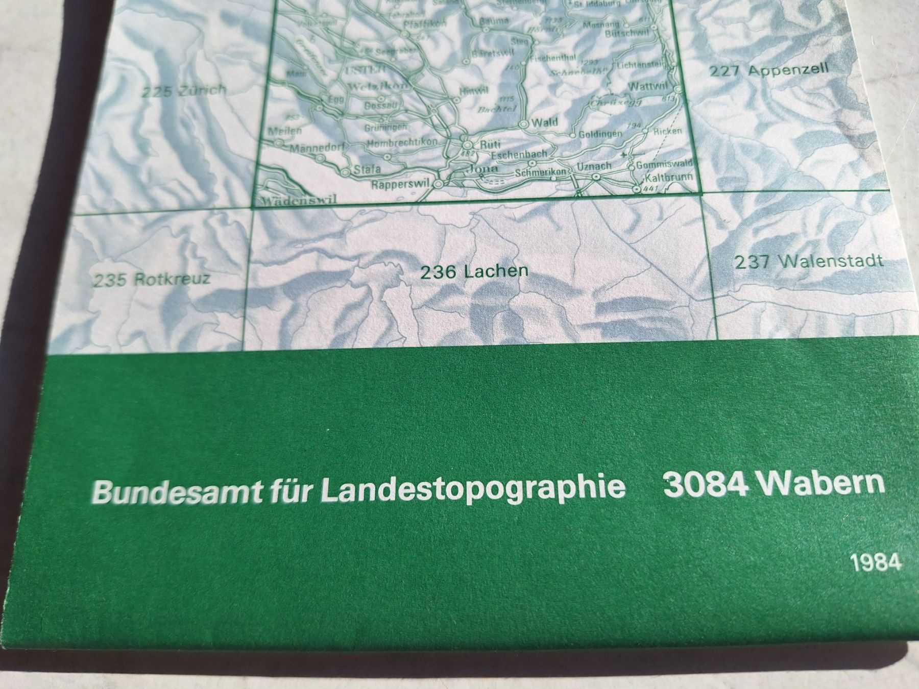 Landkarten & Atlanten: 21 STK LANDESKARTEN -- 1: 50'000 – Gebraucht aus Huttwil von Kunterbuntli 7