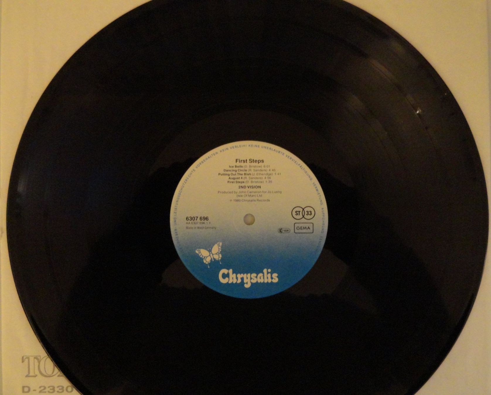 Dischi in vinile: 2ND VISION - First Steps – Usato da Neftenbach venduto da Verk13 3