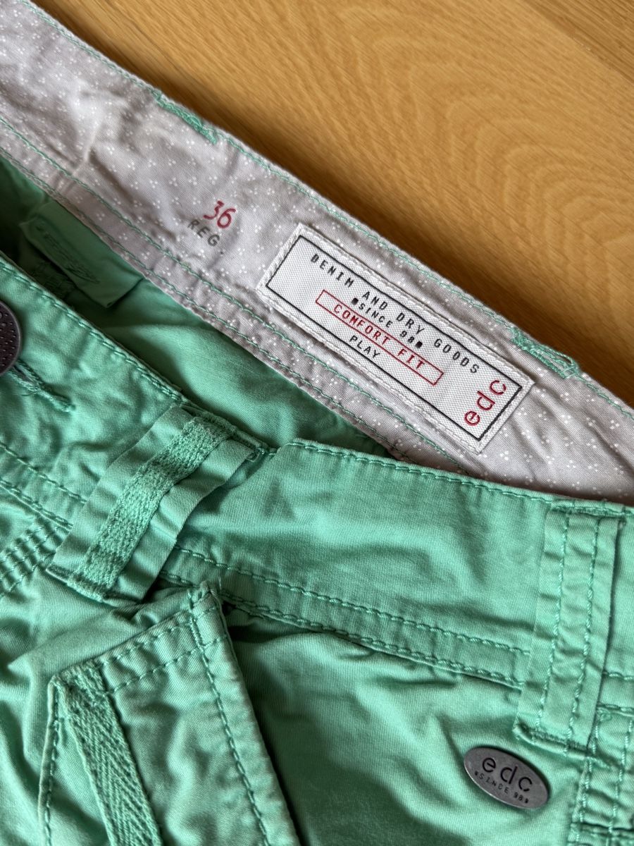 Esprit Hosen: Damen Sommerhose Hellgrün/Türkis, EDC Esprit – Gebraucht aus Stäfa von Uhrenthusiast 3