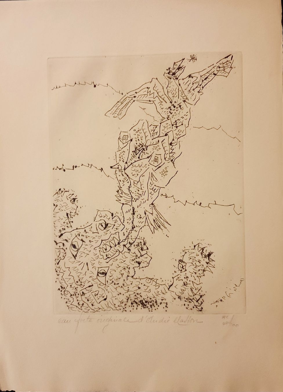 Gemälde: ANDRÉ  MASSON – Gebraucht aus Genève von Enigme8