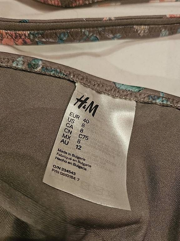 H&M Costumi da bagno & Bikini: Bikini top floral – Usato da Châtonnaye venduto da lem_x9zx 1