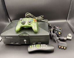 Microsoft Xbox Original + Crystal Controller