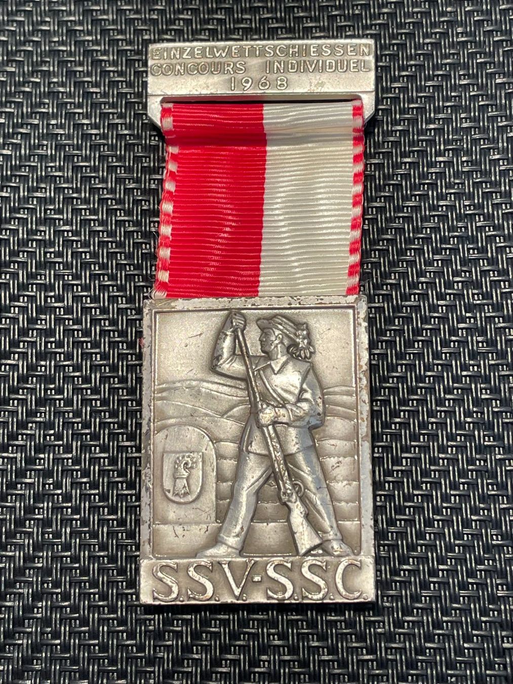 Medaglie: Einzelwettschiessen 1968 SSV-SSC – Usato da Aarburg venduto da glaibasel57