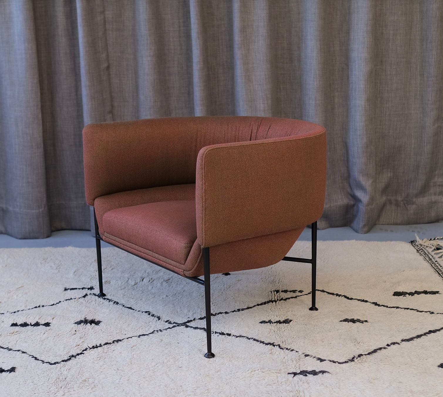 Poltrone: Sessel Collar by Wendelbo, Denmark – Usato da Bern venduto da Zmodern_CON