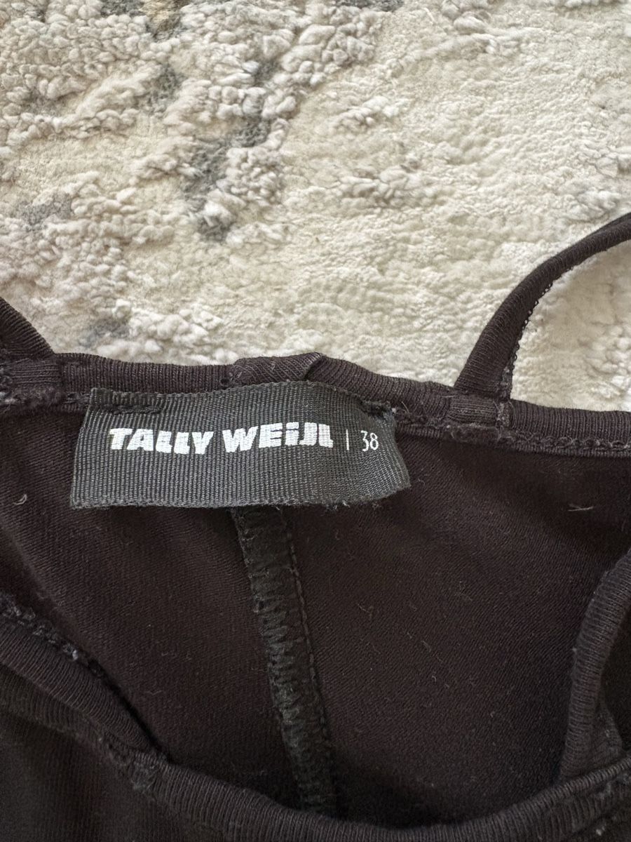 Tally Weijl Leggings: schwarze Bootcut Leggings – Gebraucht aus Balzers von lea_sy5p 1
