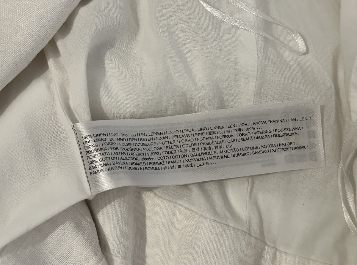 Mango Tute: Jumpsuit Leine weiss Mango Gr. XL – Usato da Zürich venduto da alex124 4