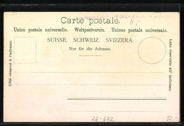 Cartoline postali: AK Interlaken, Altes Kloster – Usato da Berlin venduto da bartko-reher 1