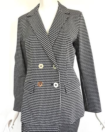 IBLUES Blazer Viscose, Hahnentritt schwarz/weiss - EU 38